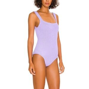 Vici Scrunch Lilac One Piece Swimsuit